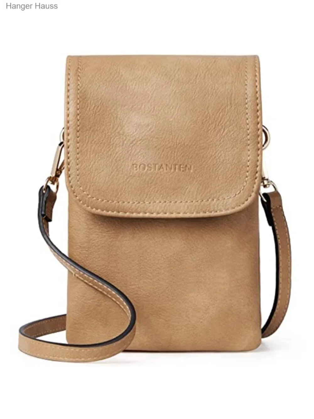 Small Crossbody Bag for Women Vegan Leather Phone Purse with Detachable Strap